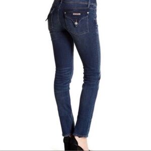 Hudson Collin Dark Wash Mid-Rise Straight Leg  Jeans Sz 27